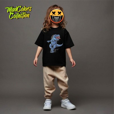 Детска тениска MadColors - T-Rex